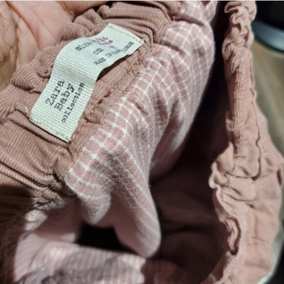 Zara Baby Light Pink Lined pants - Picture 4 of 8